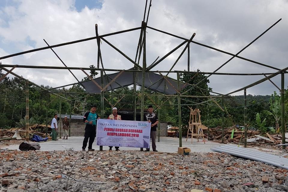 PP IKADI Salurkan Bantuan Untuk Korban Gempa Lombok